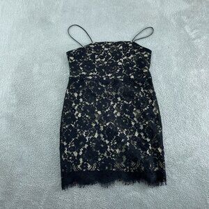Elegant Black Lace Dress